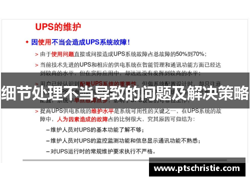 细节处理不当导致的问题及解决策略 细节处理不当导致的问题及解决策略